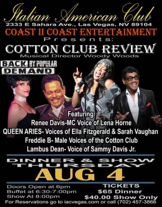 Cotton Club Review August 4th, 2022
